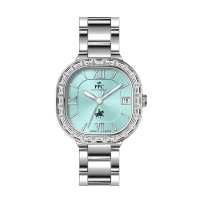 Paris Polo Club PPC-FC03-SL-BG Butterfly Clasp Women Watch